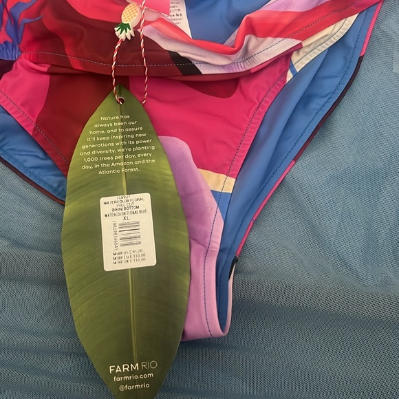 Nwt Farm Rio bathing suit bottoms - Picture 5 of 7